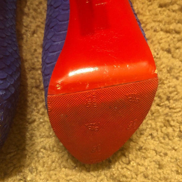 Christian Louboutin Altadama 140 Watersnake - Picture 7 of 11